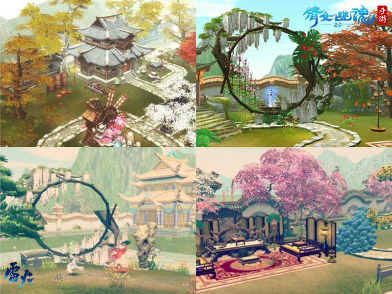 宅着宅着就造出了梦幻家园，《倩女幽魂》手游家园奇观大赏！