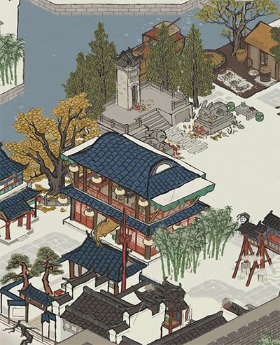 江南百景图兔儿灯放在哪里 沉睡兔儿灯摆放位置推荐