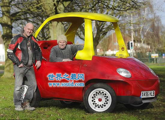 世界上最大的扭扭车，成人的玩具(时速可达112码)(www.uuziyuan.com)